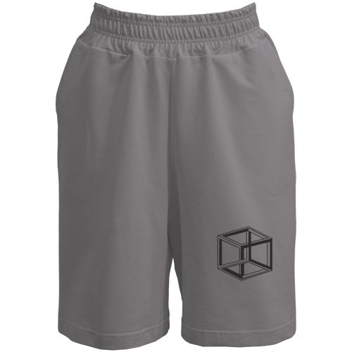 Шорты с кубом (обман зрения)