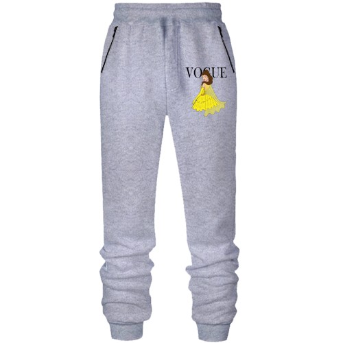 Штаны из футера без начеса VOGUE Belle