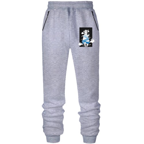 Штаны из футера без начеса Sky girl