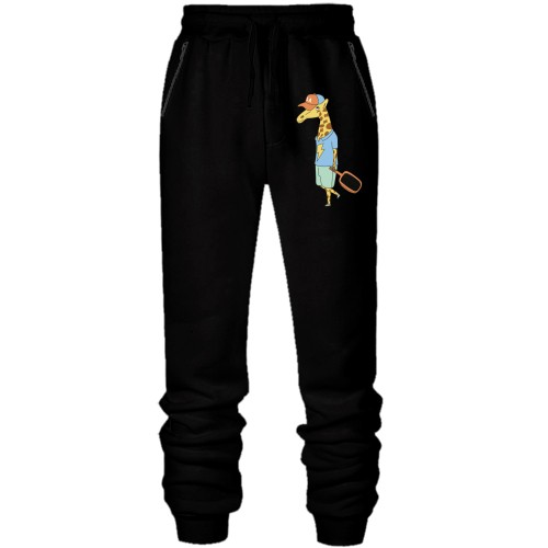 Штаны из футера без начеса Giraffe