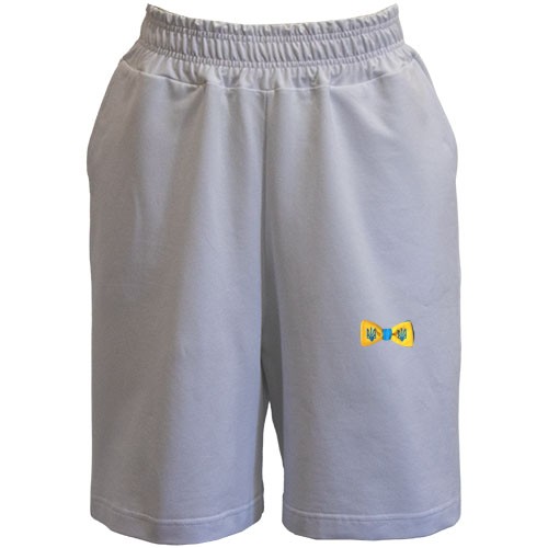 Шорты с патриотическим галстуком-бабочкой