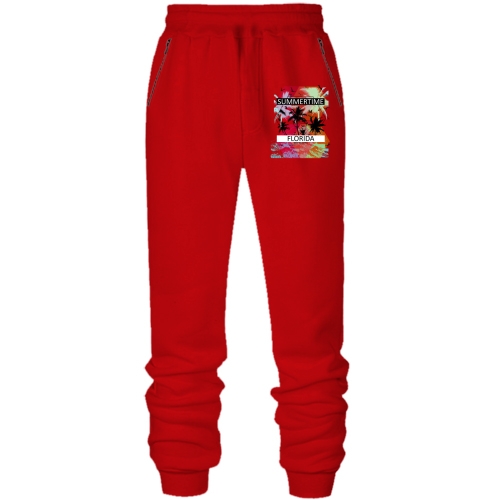 Штаны из футера без начеса Summertime Florida