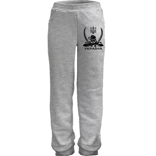 Дитячі штани Україна (козак з шаблями)