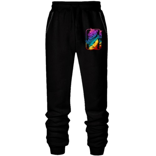 Штани з футера без начісу I'm not scary