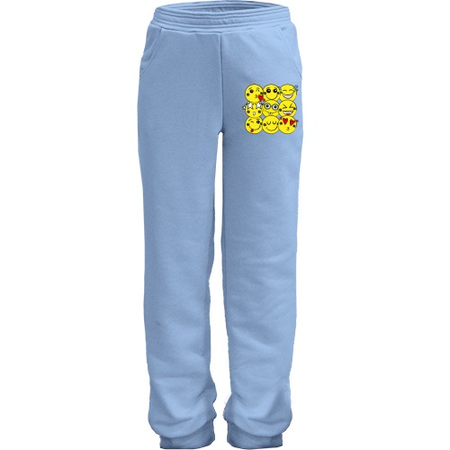 Детские штаны Смайлы-хорошее настроение