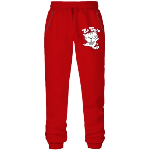 Штаны из футера без начеса So cute