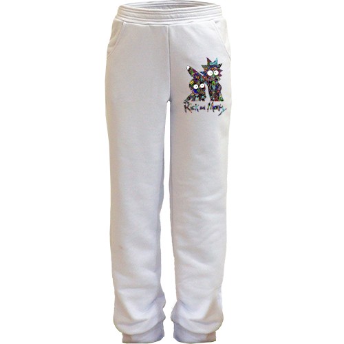 Дитячі штани Рік і Морті з принтів