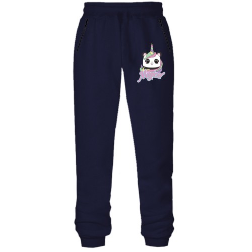 Штаны из футера без начеса Magical Unicorn Единорог