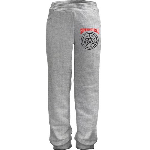 Детские штаны с символом вызова демона