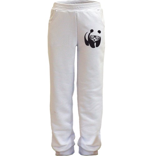 Детские штаны Панда в очках жалюзи