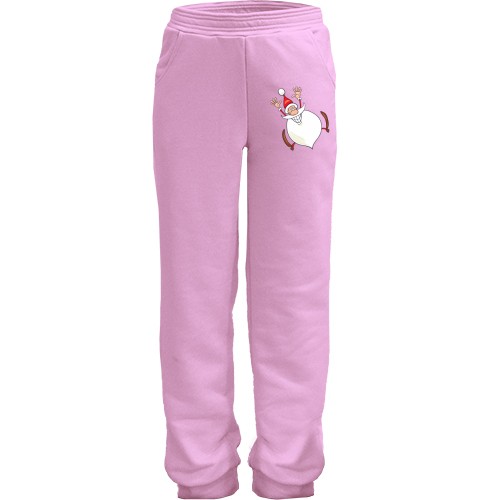 Детские штаны із кумедним сантою