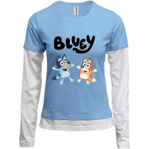 Комбінований лонгслів Блуї