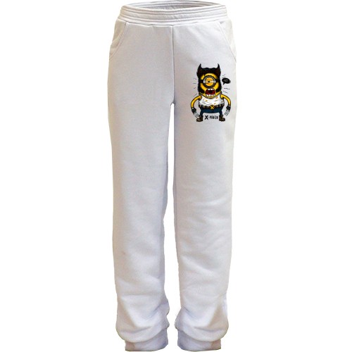 Детские штаны c миньоном-росомахой (x-minion)