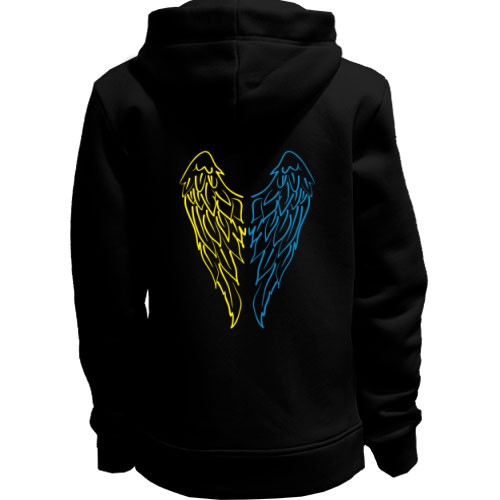 Худи на молнии Украинский ангел