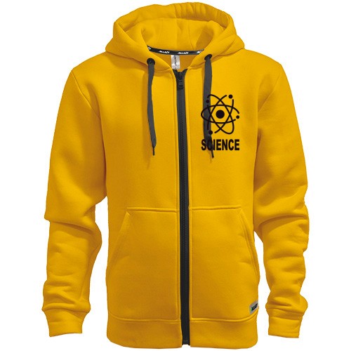 Худі на блискавці Шелдона science