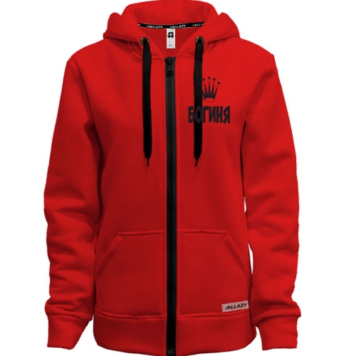 Худи на молнии Богиня (2)