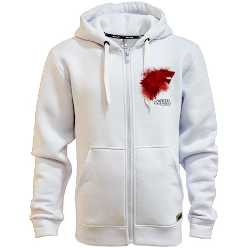 Худі на блискавці The North Remembers  - Game of Thrones
