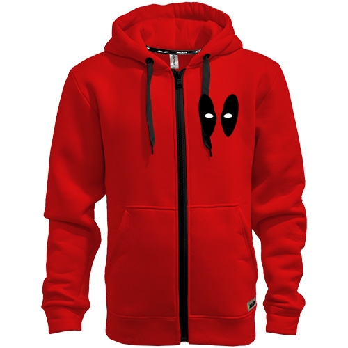 Худи на молнии Deadpool (глаза)