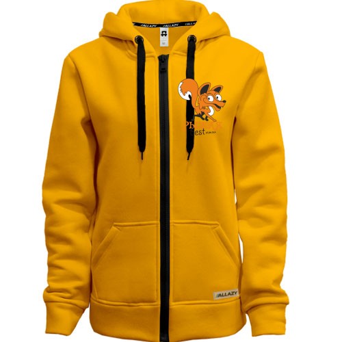 Худи на молнии Рыжая - Бестыжая