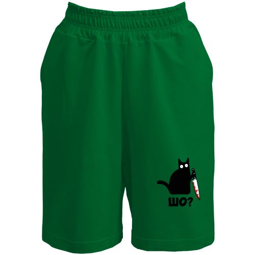 Шорты с котом 