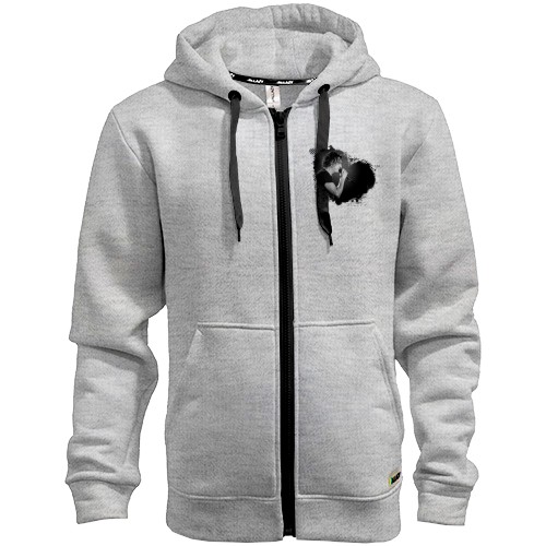 Худі на блискавці Скрябін в серці