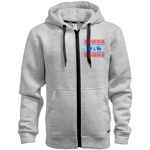 Худі на блискавці Олені 2