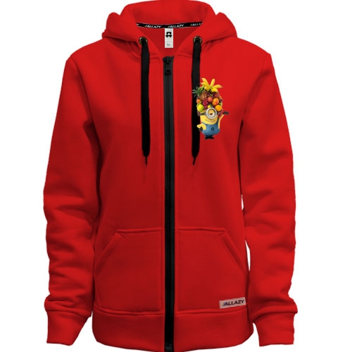 Худі на блискавці міньйон банана