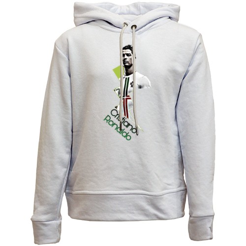 Детский худи без флиса с Криштиану Роналду