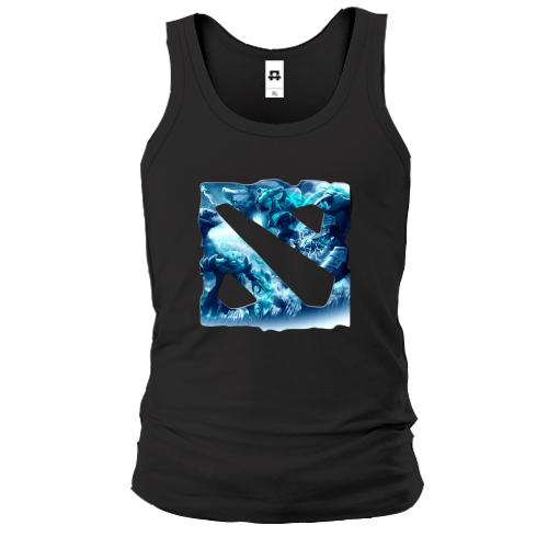 Майка Dota 2 Blue logo