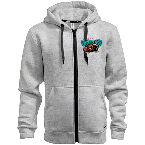Худи на молнии memphis grizzlies bear