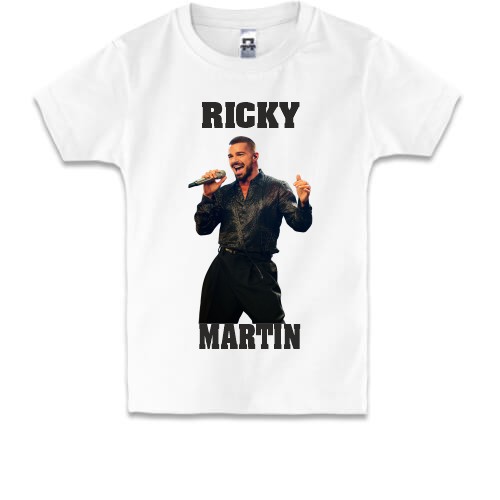 Детская футболка Ricky Martin - livin' la vida loca