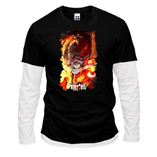 Комбинированный лонгслив Fairy Tail Poster
