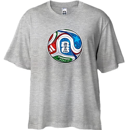 Футболка Oversize Мяч Чемпионата Мира 2026