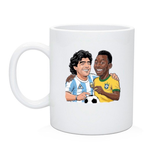 Чашка Maradona & Pele