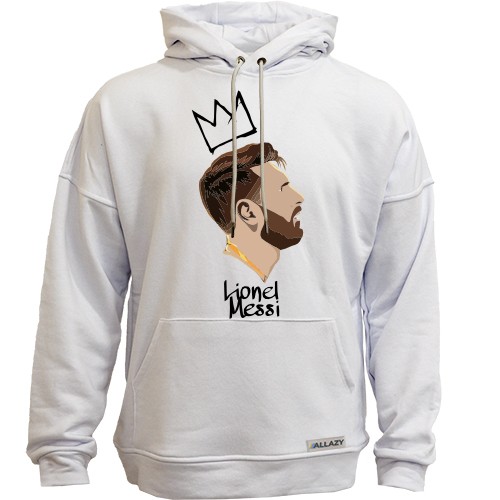 Худи без начеса Lionel Messi King