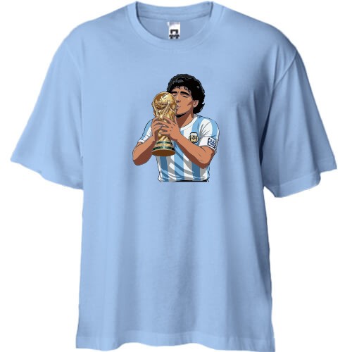 Футболка Oversize Diego Maradona (2)