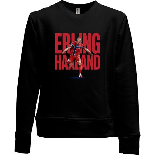 Детский свитшот без начеса Erling Haaland (2)