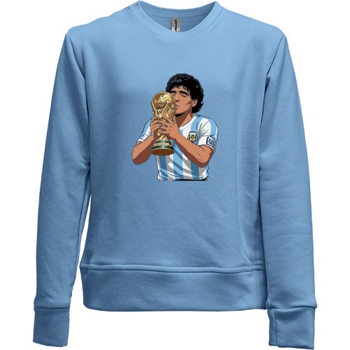 Детский свитшот без начеса Diego Maradona (2)