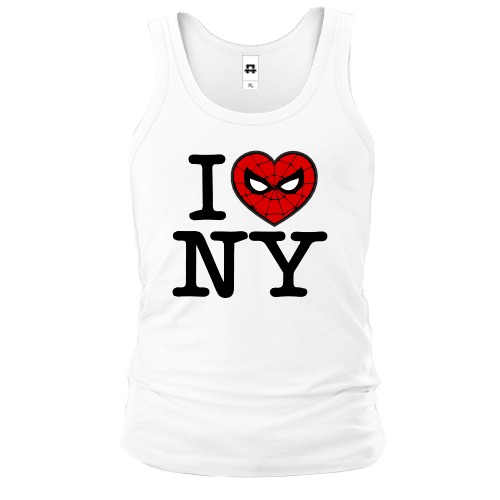 Чоловіча майка I Love NY Spider-Man