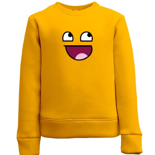 Дитячий світшот із зображенням мему Epic Face