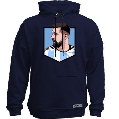 Худи без начеса Lionel Messi logo