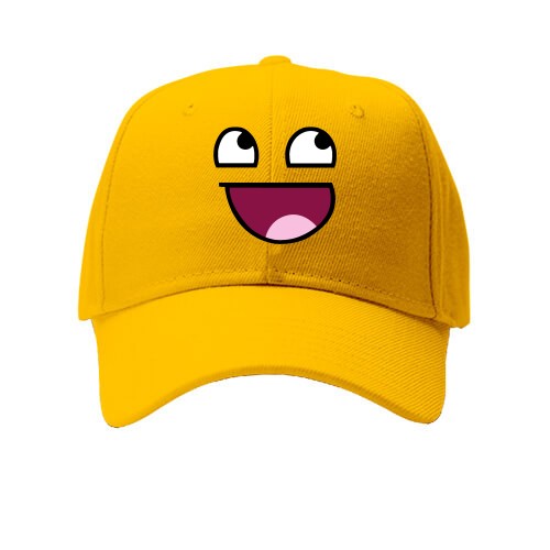 Детская Кепка с изображением мема Epic Face