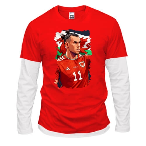 Комбинированный лонгслив Gareth Bale
