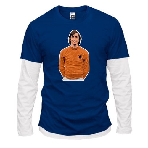 Комбинированный лонгслив Johan Cruyff (3)
