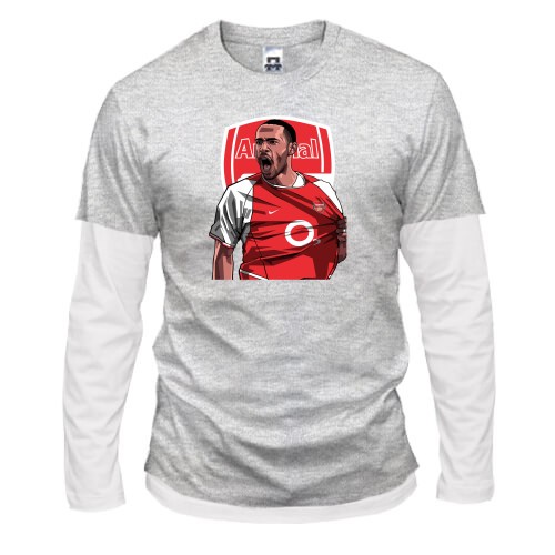 Комбинированный лонгслив Thierry Henry