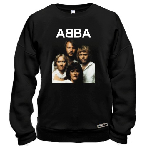 Світшот із портретом учасників гурту ABBA та логотипом