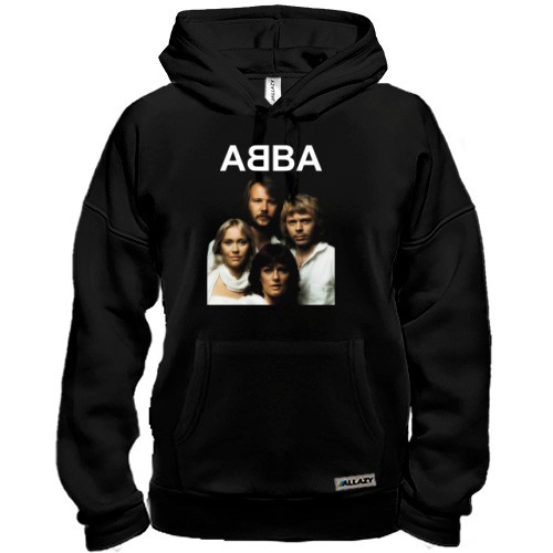 Толстовка с портретом участников группы ABBA и логотипом