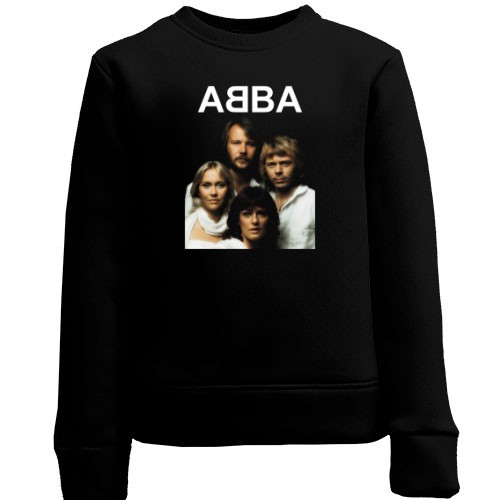 Дитячий світшот із портретом учасників гурту ABBA та логотипом