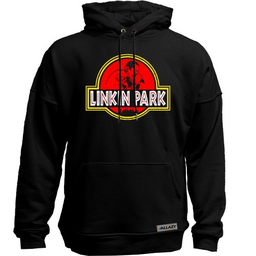 Худи без начісу Linkin Park у стилі Парк Юрського періоду
