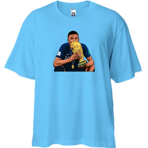 Футболка Oversize Kylian Mbappe (2)